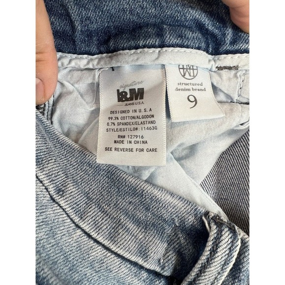 I & M Jeans Signature Women’s Size 9 Regular Stretch Skinny Distressed Ripped - Picture 16 of 16